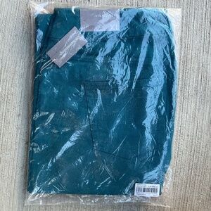 SOFT SURROUNDINGS Flattering Pull-On Teal Slim Leg Ankle Capris - 🆕 The XL